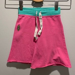 Vintage Peekaboo Beans wide legged shorts for girls. 2T.